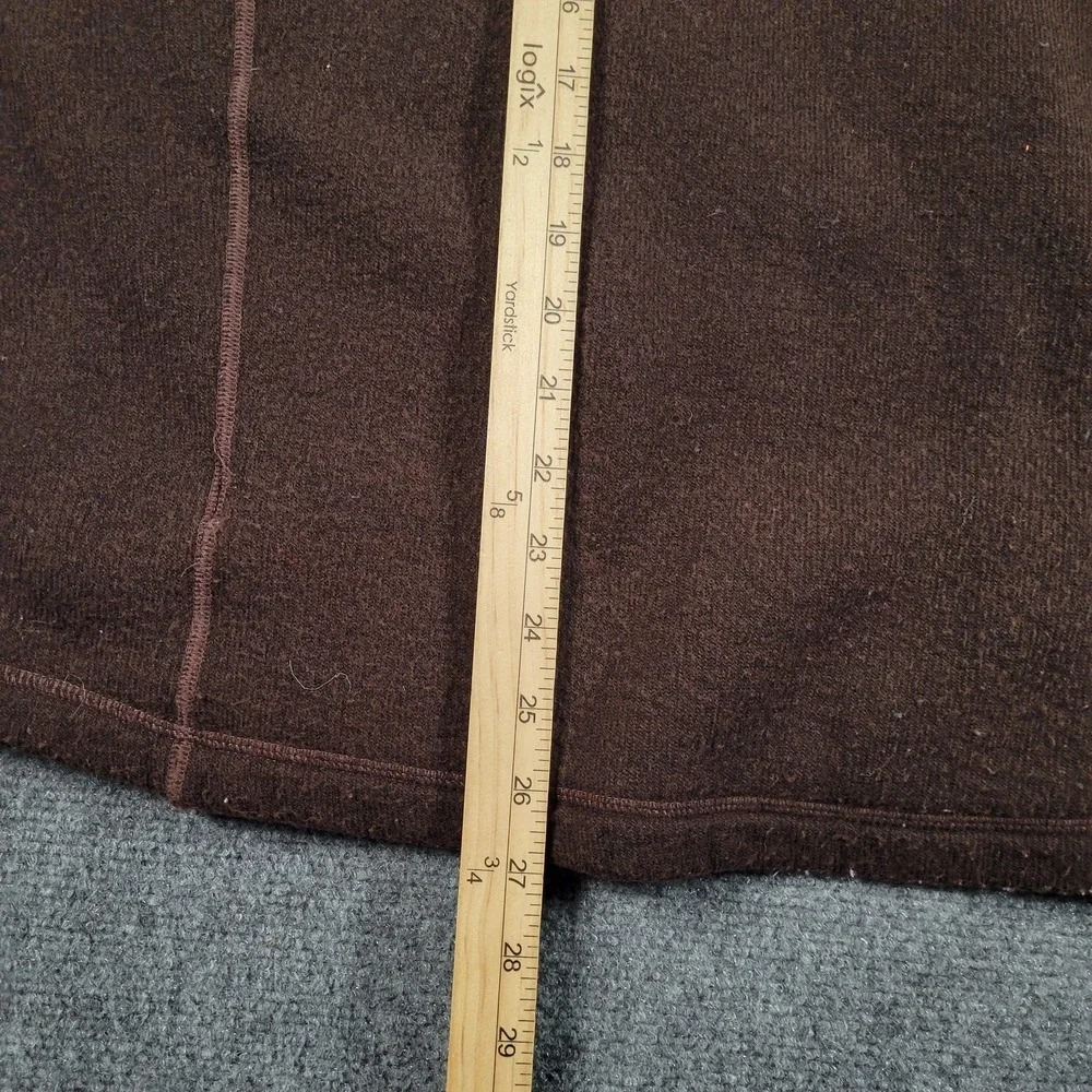Smartwool Jacket Mens‎ Small Brown Wool Fleece Full Zip Thermal Outdoor SWOSP638